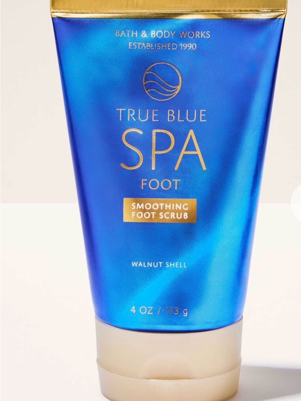 Bath & Body Works True Blue Spa Foot Smoothing Foot Scrub